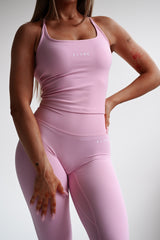 SECOND SKIN PUSH-UP TOP ELIME PINK