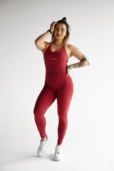OVERAL SCRUNCH STRAP ELIME BORDO