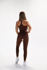 SECOND SKIN PUSH-UP TOP ELIME BROWN