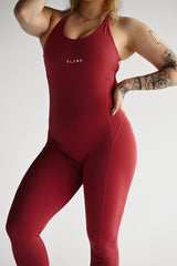 OVERAL SCRUNCH STRAP ELIME BORDO