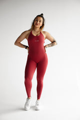 OVERAL SCRUNCH STRAP ELIME BORDO