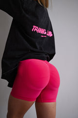 TRAINING CLUB WASHED PREMIUM HEAVY OVERSIZE TRIČKO - BLACK