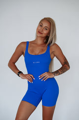 OVERAL RIBBED SHORT ELIME KRÁĽOVSKÁ MODRÁ