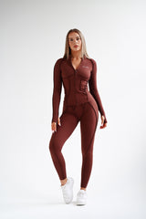 PREMIUM SHAPE JACKET ELIME BROWN