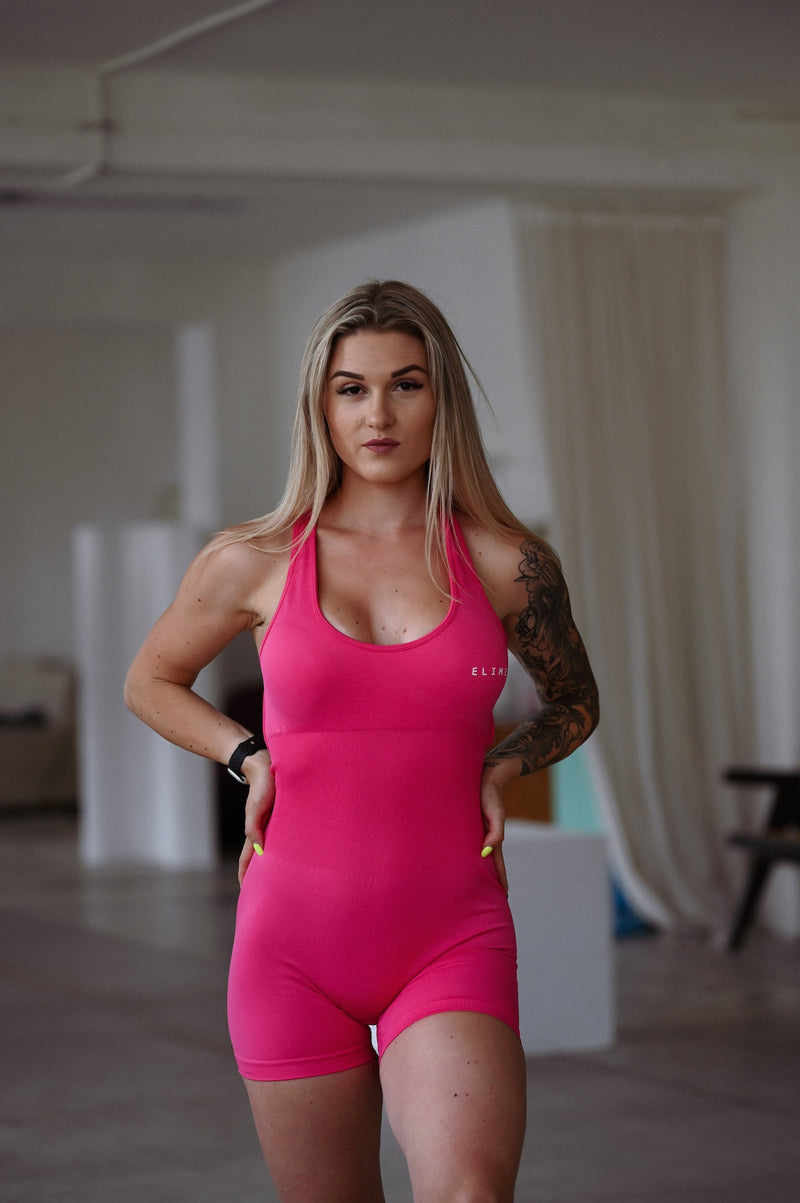 OVERAL BALANCE SHORT ELIME RUŽOVÝ