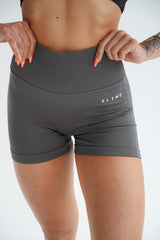 ŠORTKY ELIME SCRUNCH PUSH-UP SEAMLESS TMAVOSIVÉ