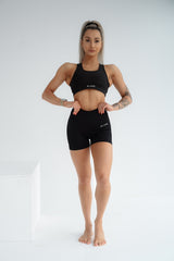 ŠORTKY ELIME SCRUNCH PUSH-UP SEAMLESS ČIERNE