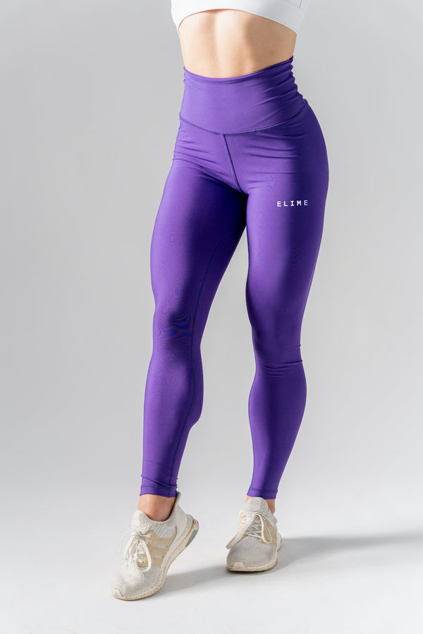 SCRUNCH BUTT LEGÍNY FIALOVÉ
